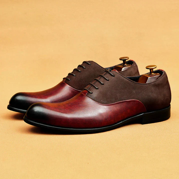 Men’s classic formal dress shoes with cushioned footbed for business wear