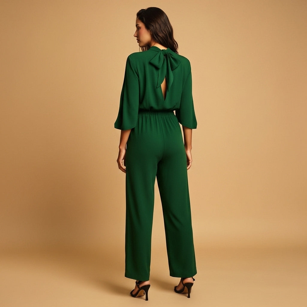 Women’s Summer Jumpsuit Adjustable Straps Casual Design