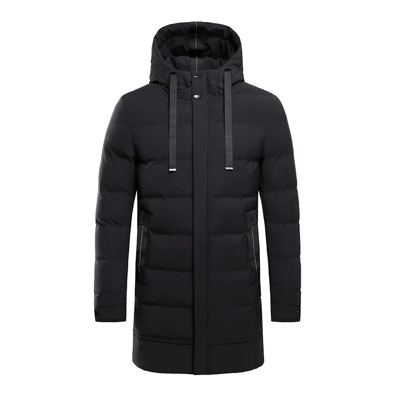 Men’s insulated winter coat warm cold weather jacket