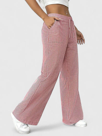 Women’s wide leg trousers in chic loose fit, stylish and comfortable design