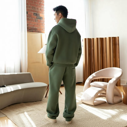 Men’s Casual Two Piece Set Loose Fit Matching Outfit