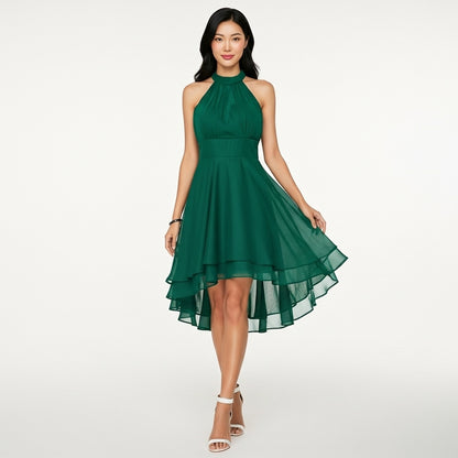Women’s Mini Dress Ruffle Detail Elegant Occasion