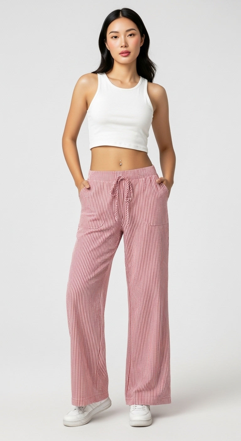 Women’s Wide Leg Trousers Chic Loose Fit