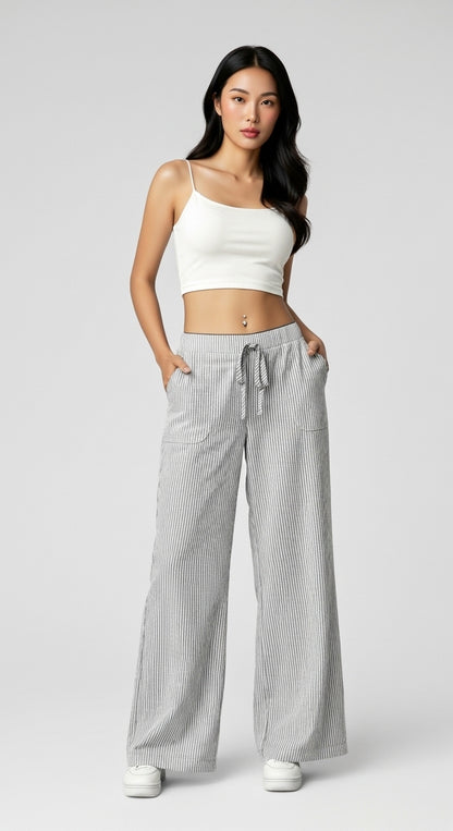Women’s Wide Leg Trousers Chic Loose Fit
