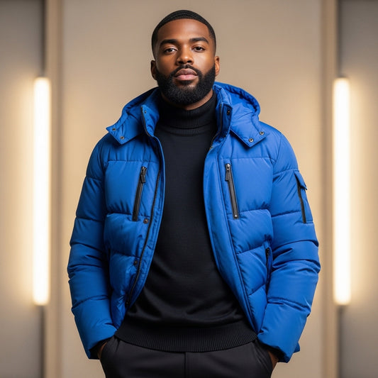 Men’s Hooded Winter Puffer Jacket