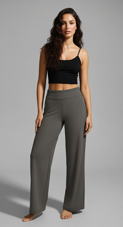 Women’s Stretch Pants Slim Fit Elastic Waist