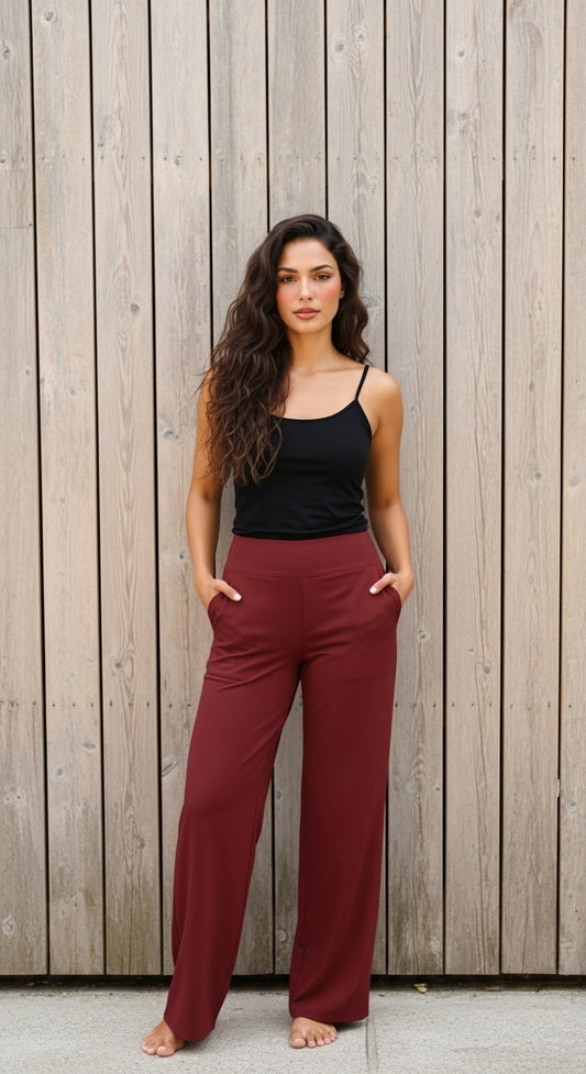 Women’s Stretch Pants Slim Fit Elastic Waist