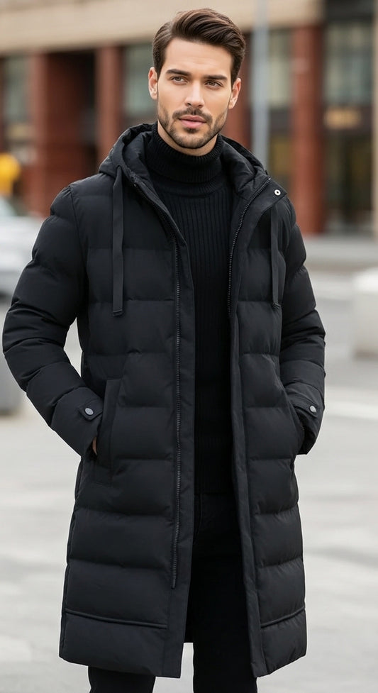 Men’s Winter Coat Insulated Jacket Warm Cold Weather