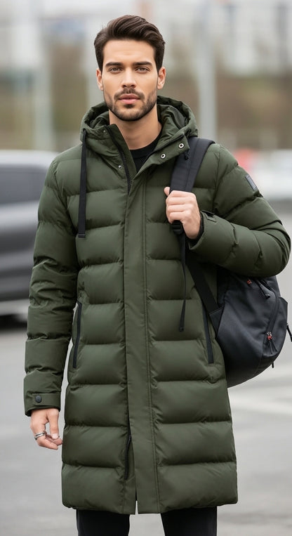 Men’s Winter Coat Insulated Jacket Warm Cold Weather
