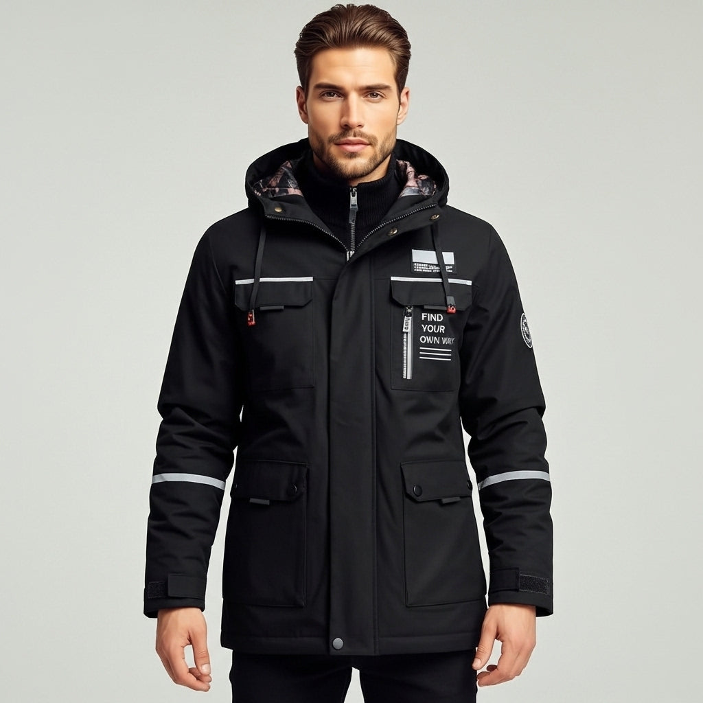 Men’s Hooded Winter Jacket