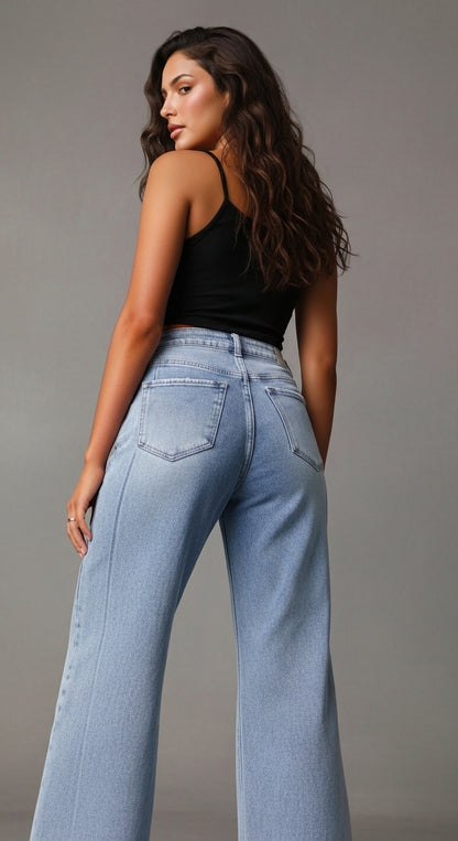 Women's Wide-Leg Denim Jeans