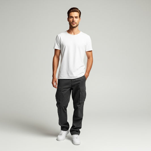 Men’s Cargo Pants With Side Pockets