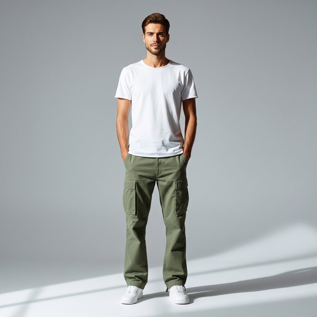 Men’s Cargo Pants With Side Pockets