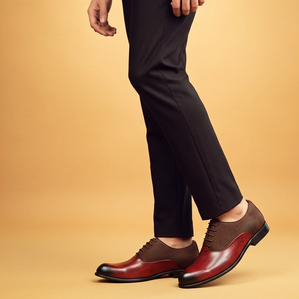 Men’s Formal Dress Shoes Classic Design Business Footbed