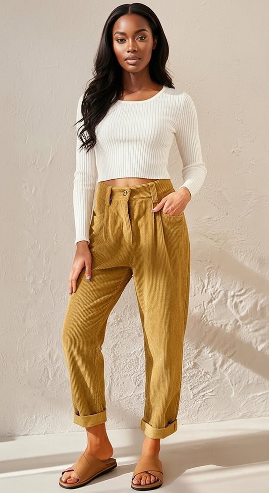 Women's High-Waist Pants