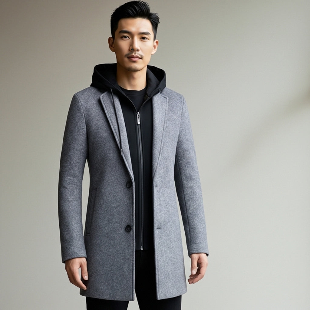 Men’s Trench Coat Winter Wear