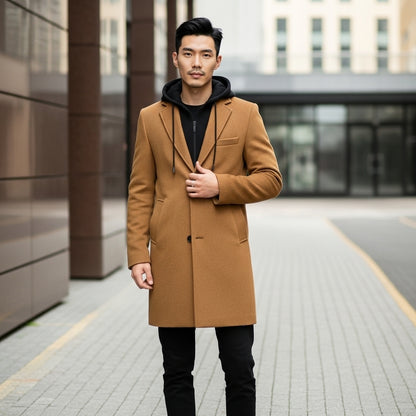 Men’s Trench Coat Winter Wear